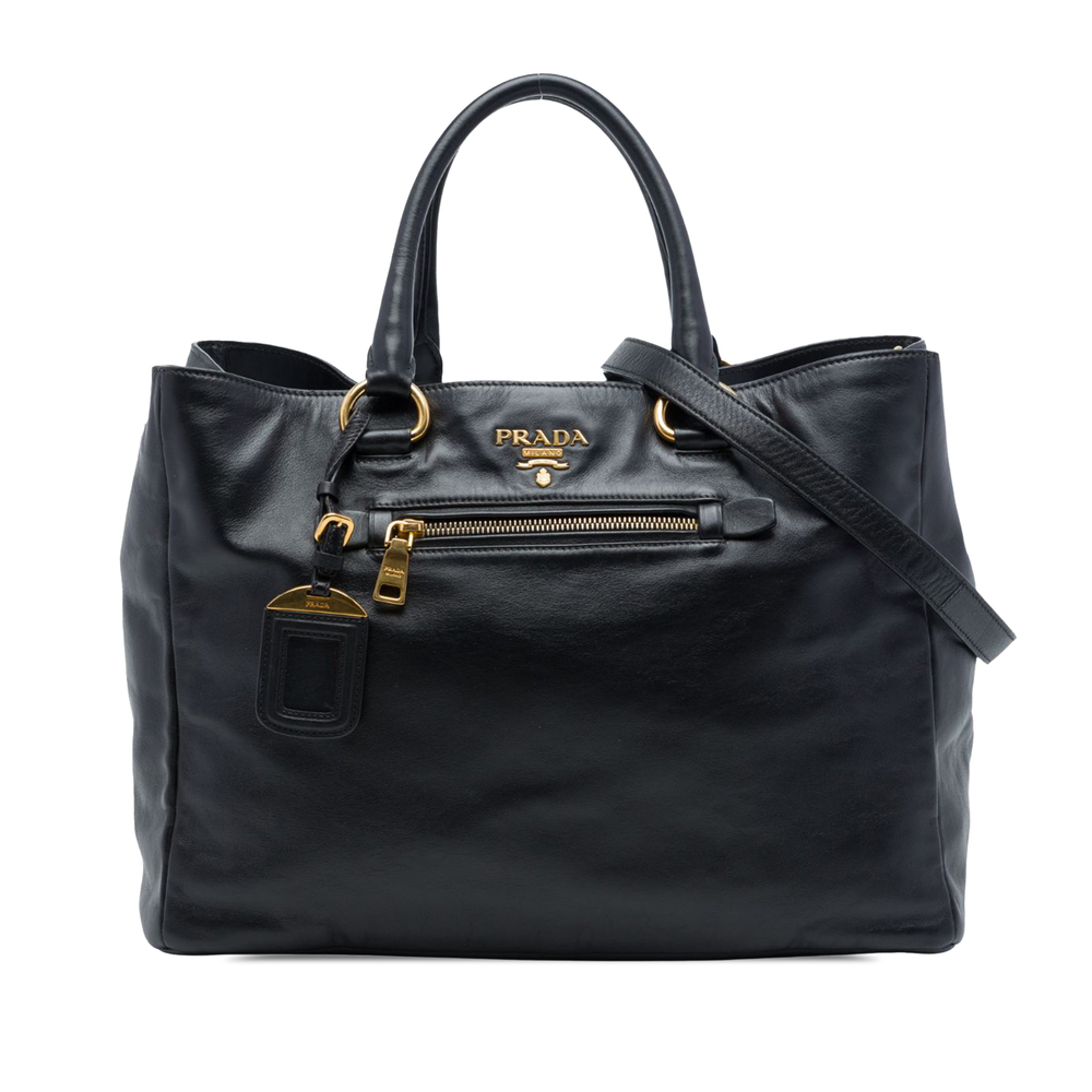 Pre-Loved Prada Soft Calf Satchel